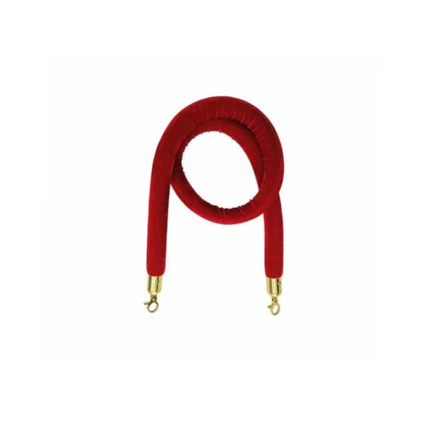 Aisle Stanchion Rope Red – Excel Silk and Bridal